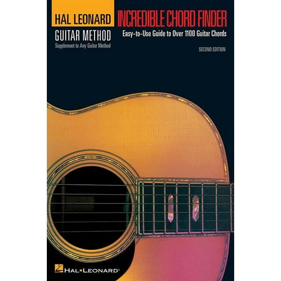 Hal Leonard Guitar Method Incredible Chord Finder - 6 Inch. X 9 Inch. Edition: Hal Leonard Guitar Method Supplement, (Paperback)