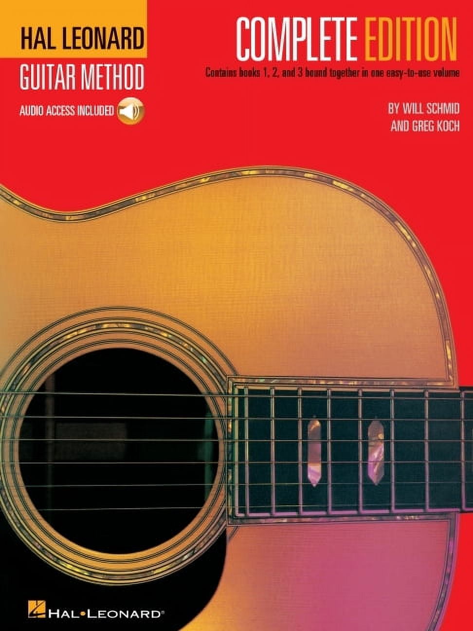 WILL SCHMID; GREG KOCH Hal Leonard Guitar Method, Second Edition - Complete Edition (Book/Onlne Audio), (Paperback)
