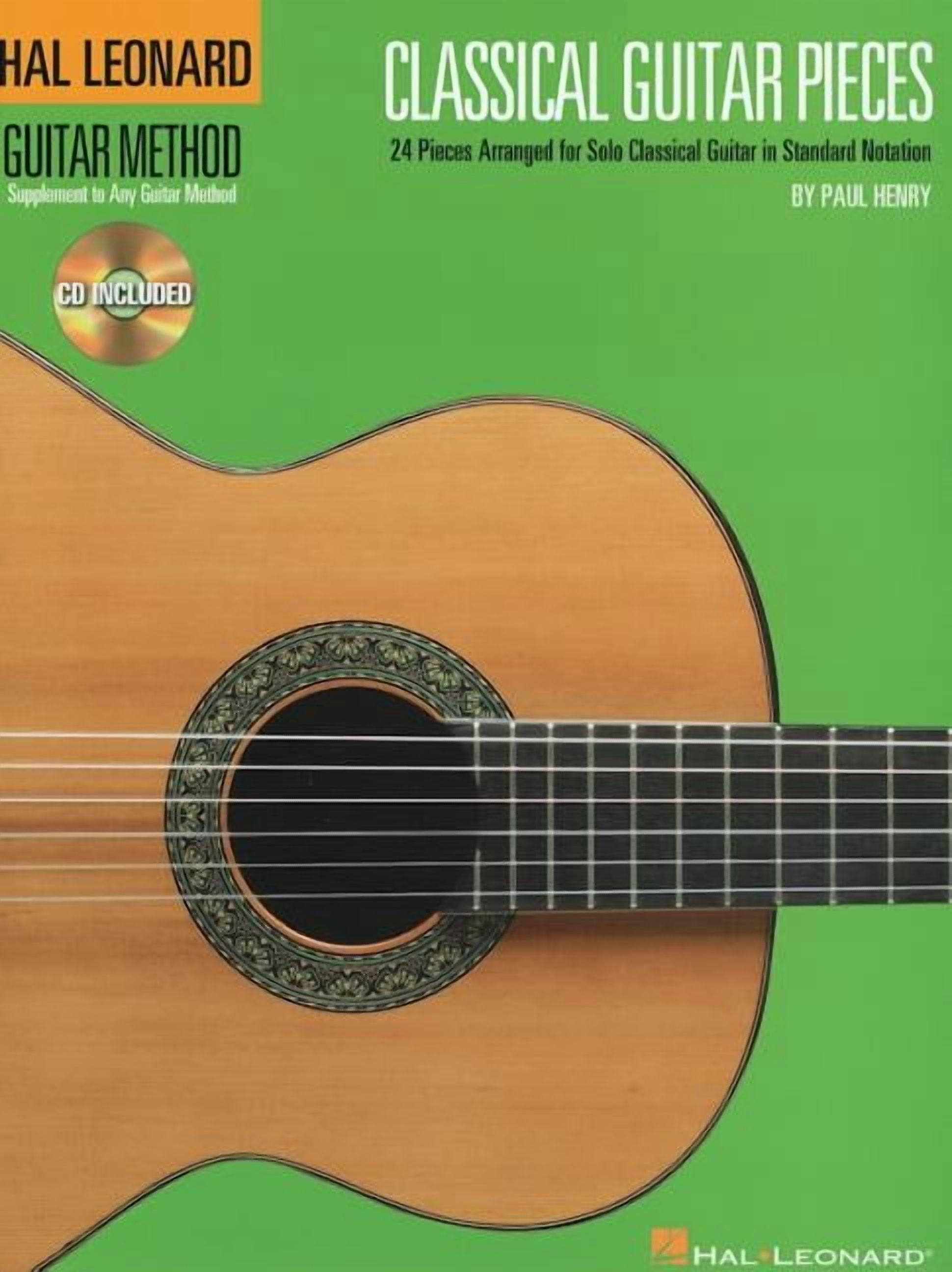 Hal Leonard Guitar Method (Songbooks) Classical Guitar Pieces 24 Pieces ...
