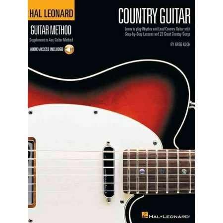 Hal Leonard - Country Guitar Method Instructional Book and CD - Multi