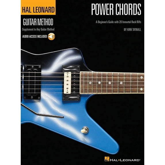 Hal Leonard Guitar Method (Songbooks) Power Chords a Beginner's Guide with 20 Killer Rock Riffs Learn Rock Guitar Riffs with Songs from Jimi Hendrix, Nir, (Paperback)