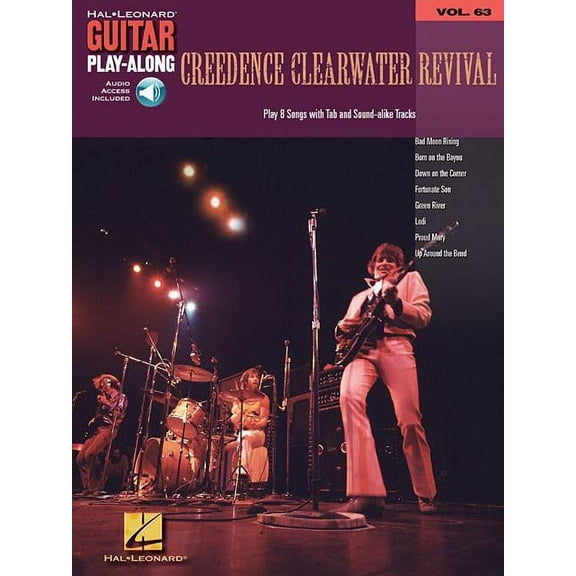 Hal Leonard Guitar Play-Along: Creedence Clearwater Revival - Guitar Play-Along Volume 63 Book/Online Audio (Other)