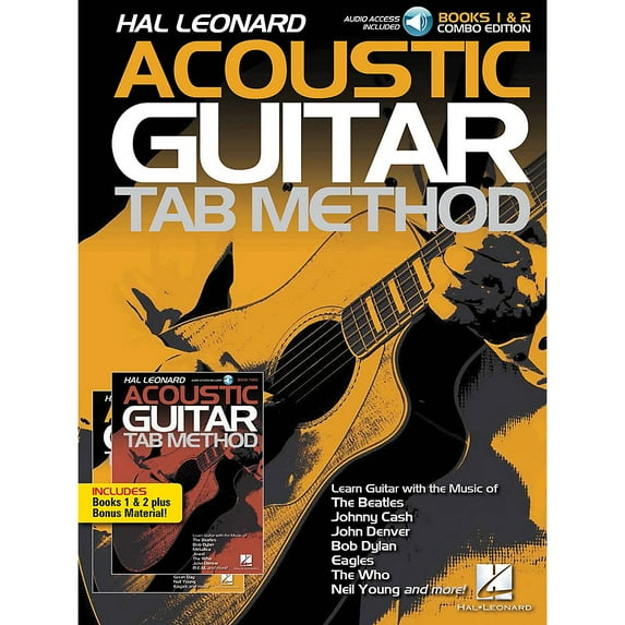 HL Acoustic Guitar Tab Method Combo Bk.1-2