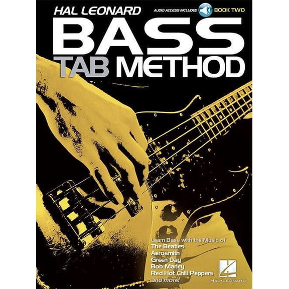 Hal Leonard Hal Leonard Bass Tab Method Book 2- Book/Online Audio