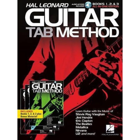 Hal Leonard Hal Leonard Guitar Tab Method: Books 1, 2 & 3 All-in-One Edition! Book/Audio Online