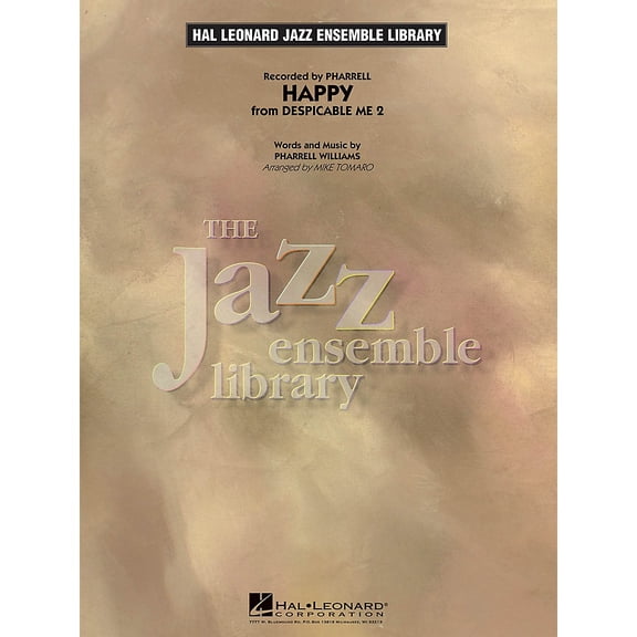 Hal Leonard Happy (from Despicable Me 2) Jazz Band Level 4 by Pharrell Arranged by Mike Tomaro