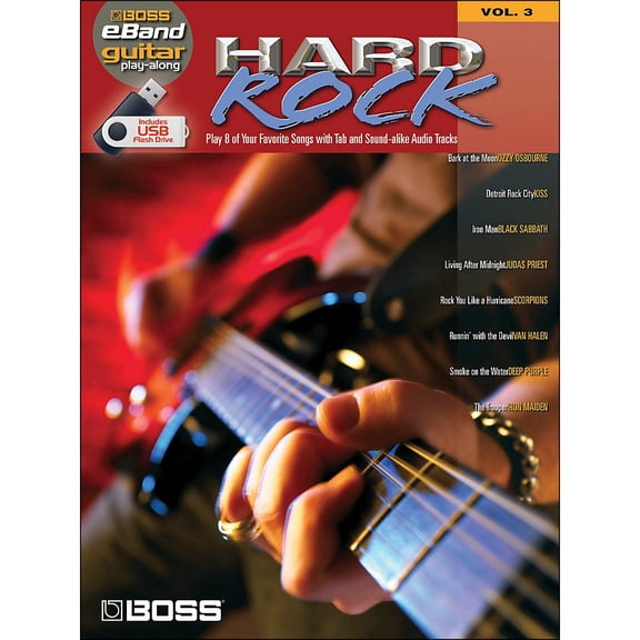 Hard Rock: Boss Eband Guitar Play-Along Volume 3 (Other)