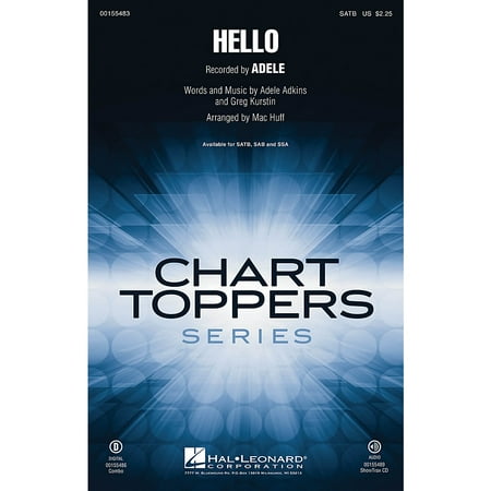 Hal Leonard Hello ShowTrax CD by Adele Arranged by Mac Huff