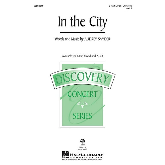 Hal Leonard In the City (Discovery Level 2) VoiceTrax CD Composed by Audrey Snyder