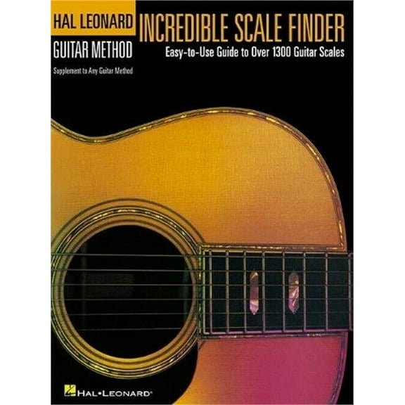 Hal Leonard Incredible Scale Finder Book