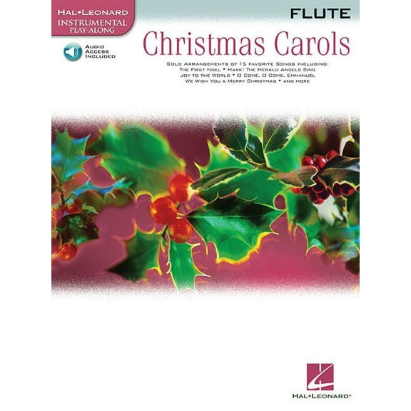 Hal Leonard Instrumental Play-Along: Christmas Carols - Instrumental Play-Along for Flute Book/Online Audio (Other)