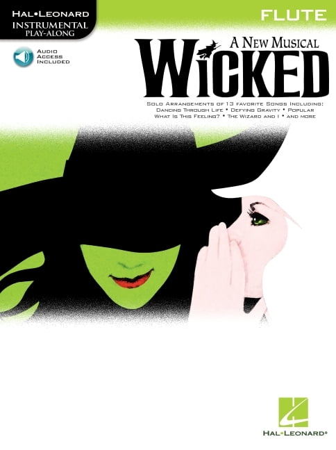 Hal Leonard Instrumental Play-Along: Wicked Instrumental Play-Along Book for Flute Book with Online Audio (Other)