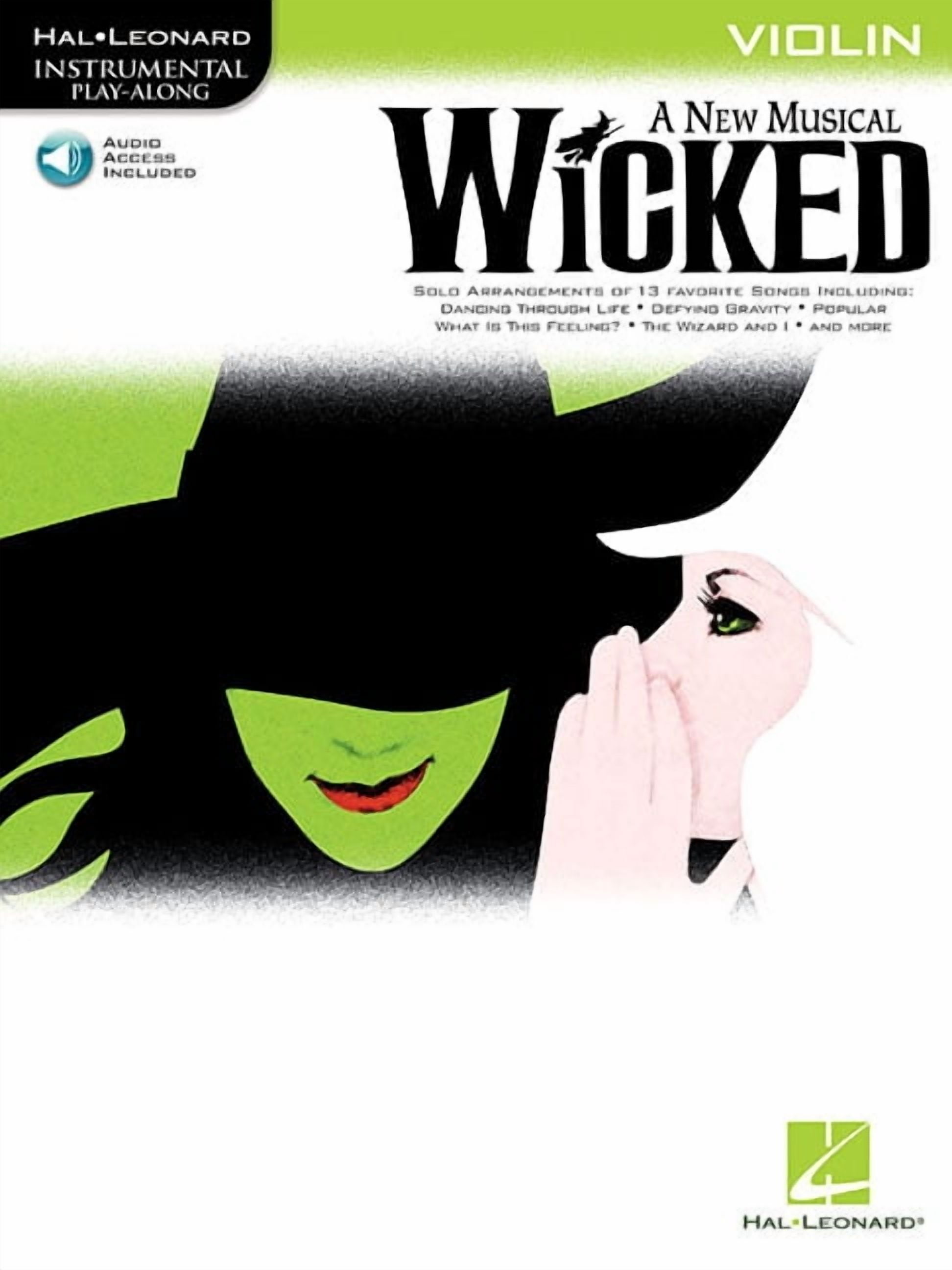 Hal Leonard Instrumental Play-Along Wicked Violin Play-Along Pack Book/Online Audio, (Paperback)
