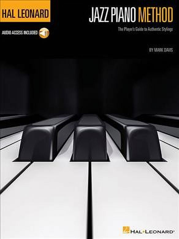 MARK DAVIS Hal Leonard Jazz Piano Method Book 1 (Book/Online Audio) (Paperback)