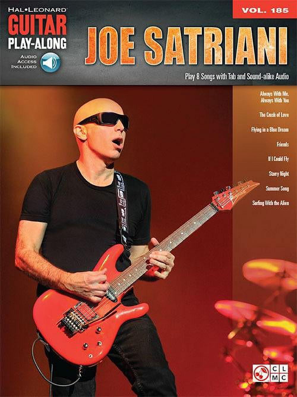Hal Leonard Joe Satriani-Guitar Play-Along Vol. 185-Audio Online - TAB 