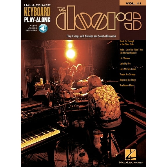 Hal Leonard Keyboard Play-Along The Doors-Keyboard Play-Along Volume 11 (Book/Online Audio), Book 11, (Paperback)