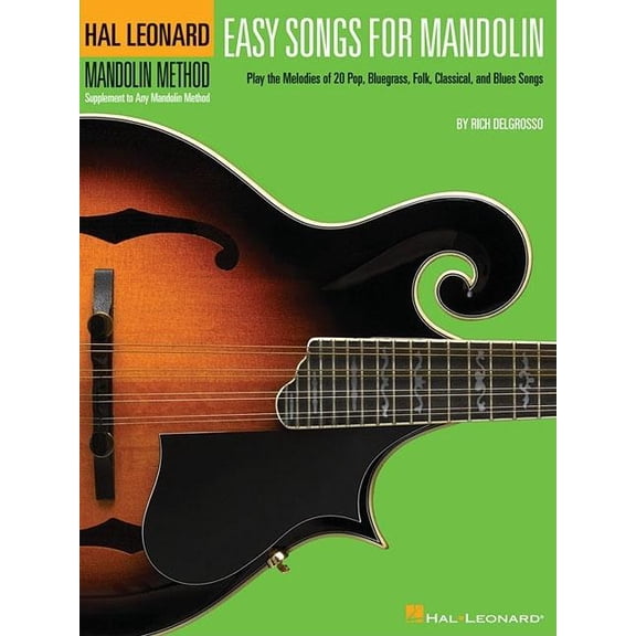 Hal Leonard Mandolin Method: Supplement Easy Songs for Mandolin, (Paperback)