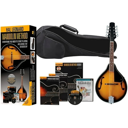 Hal Leonard Mandolin Method Pack w/ Case, Method Book, Chord, DVD & Scale Finder