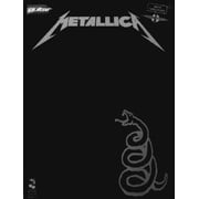 Metallica Black Album - Guitar Songbook with Tablature Play It Like It Is Sheet Music Collection Heavy Metal Guitar Boo, Paperback