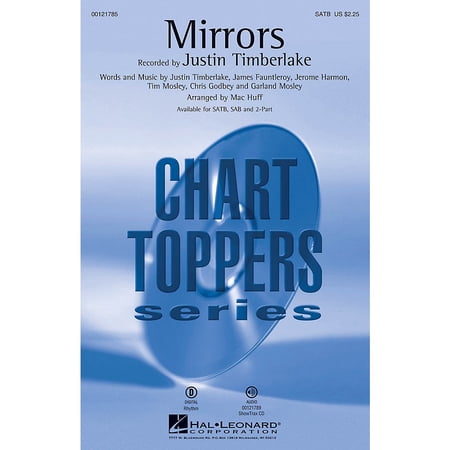 Mirrors ShowTrax CD by Justin Timberlake Arranged by Mac Huff