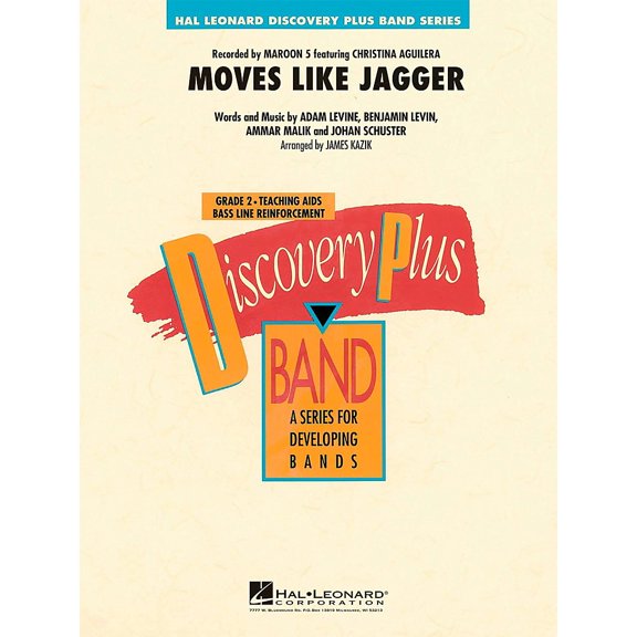 Moves Like Jagger - Discovery Plus Concert Band Level 2