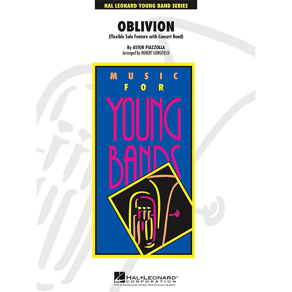 Hal Leonard Oblivion - Solo Feature for Flute, Oboe, Clarinet, Alto Sax or Trumpet with Band Level 3