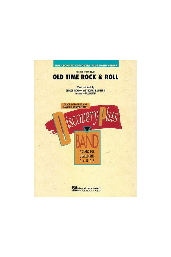 Old Time Rock & Roll - Discovery Plus Band Level 2 arranged by Paul Murtha