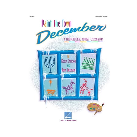 Hal Leonard Paint the Town December (Holiday Musical) Singer 5 Pak Composed by Roger Emerson