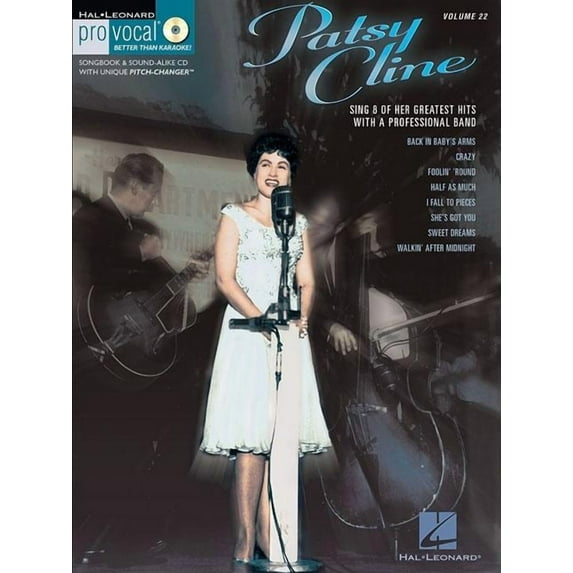 Hal Leonard Pro Vocal: Patsy Cline: Pro Vocal Women's Edition Volume 22 (Other)