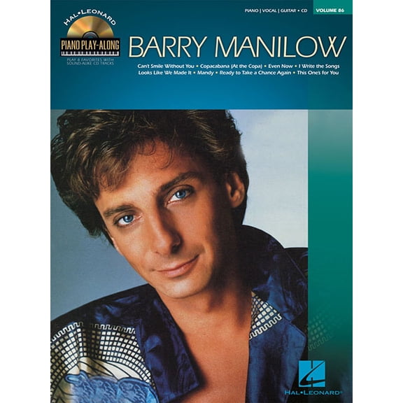 Hal Leonard Piano Play-Along Barry Manilow, Book 86, (Paperback)