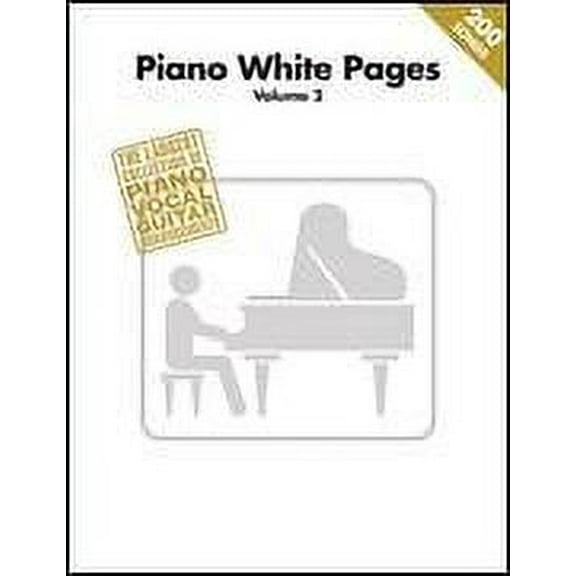 Hal Leonard Piano White Pages Vol 2 Piano/Vocal/Guitar Songbook