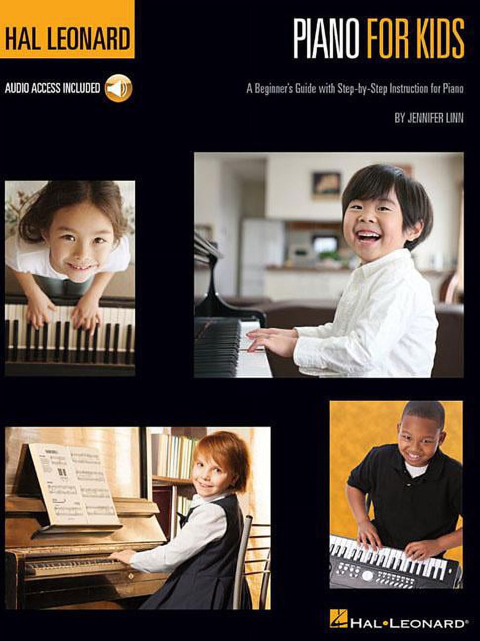 JENNIFER LINN Hal Leonard Piano for Kids Book/Online Audio (Paperback)