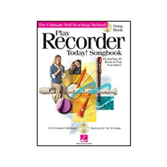 Hal Leonard Play Recorder Today! Songbook (CD/Pkg)