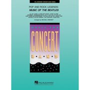 Pop and Rock Legends Beatles Concert Band Level 4 by The Beatles Arranged by Michael Sweeney