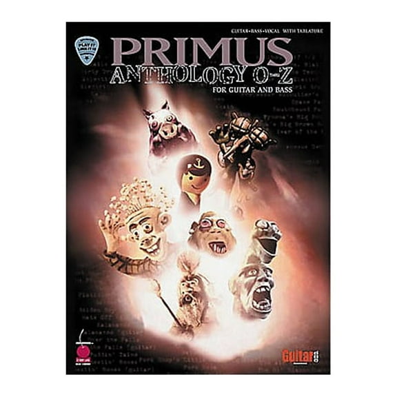 Hal Leonard Primus Anthology O-Z Guitar & Bass Tab Book