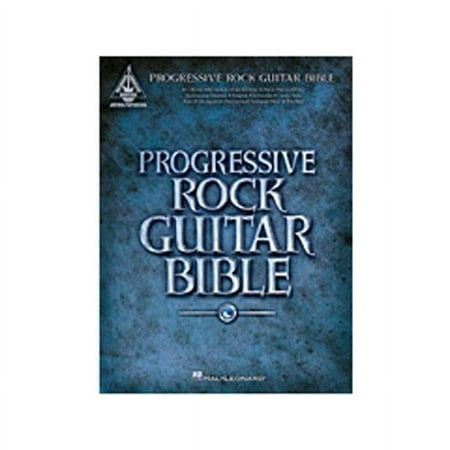 Hal Leonard - Various Artists: Progressive Rock Guitar Bible Sheet Music - Multi
