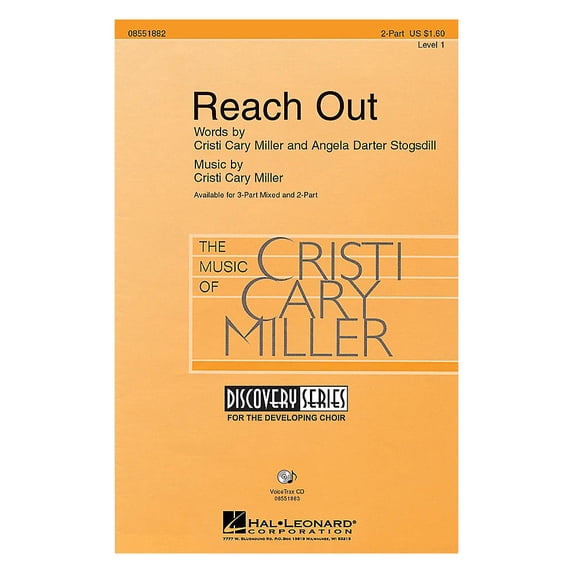 Hal Leonard Reach Out VoiceTrax CD Composed by Cristi Cary Miller