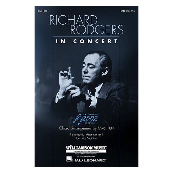 Hal Leonard Richard Rodgers in Concert (Medley) ShowTrax CD Arranged by Mac Huff