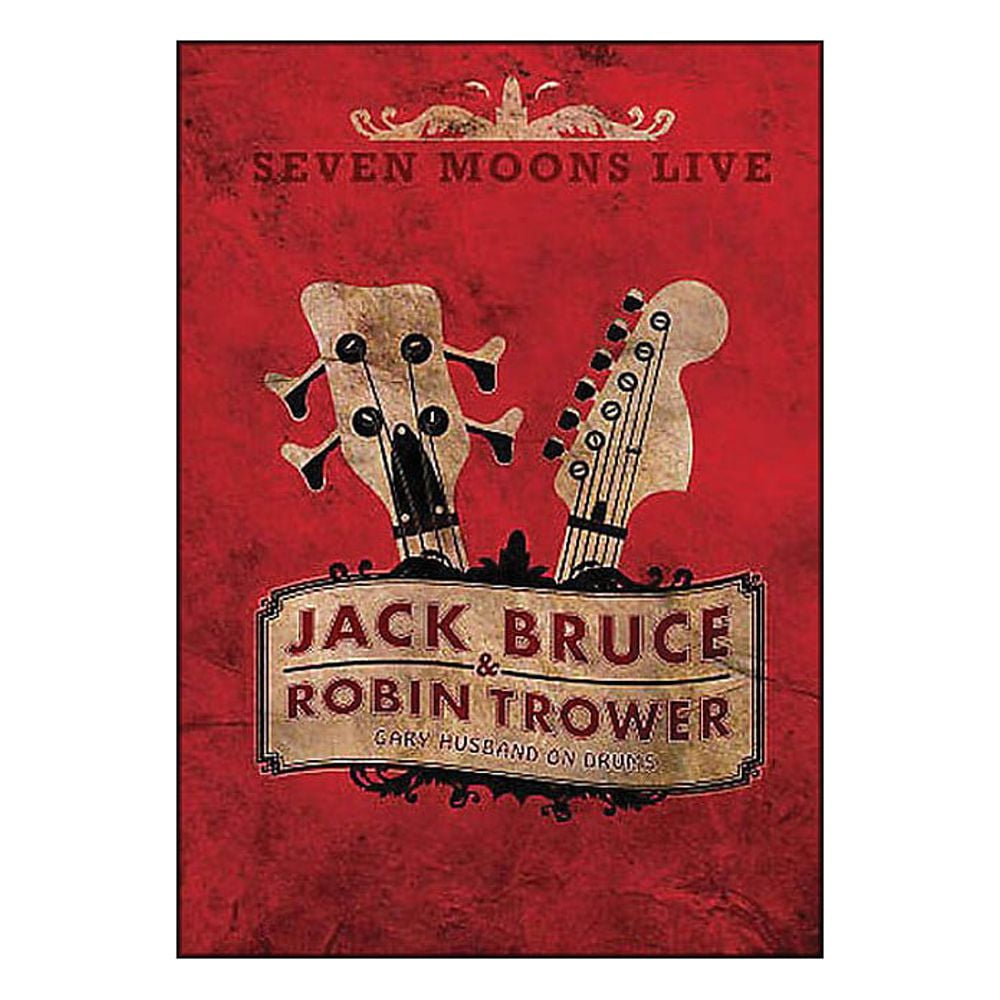 Hal Leonard Robin Trower And Jack Bruce Seven Moons Live Concert Dvd Gary Husband On Drums