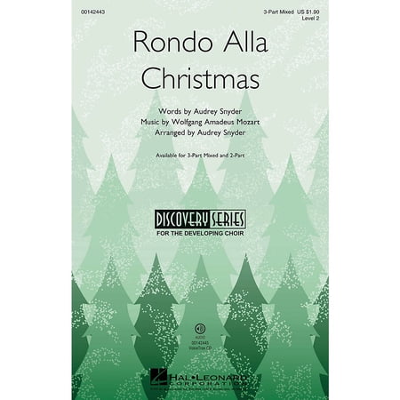 Rondo Alla Christmas (Discovery Level 2) VoiceTrax CD Arranged by Audrey Snyder