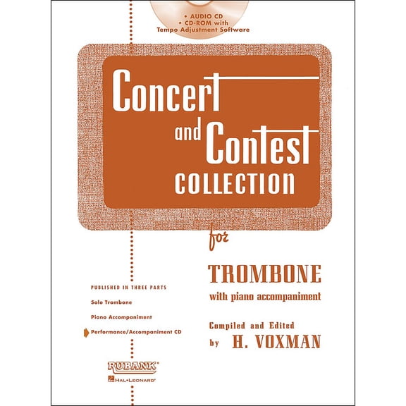 Rubank Concert And Contest For Trombone - Accompaniment CD