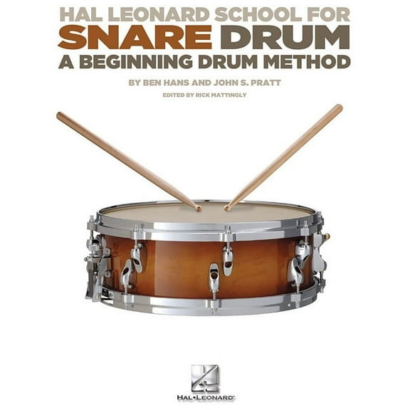 Hal Leonard School for Snare Drum: A Beginning Drum Method, (Paperback)