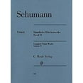 thumbnail image 1 of G. Henle Verlag Complete Piano Works - Volume 2 Henle Music Softcover by Robert Schumann Edited by Ernst Herttrich, 1 of 2