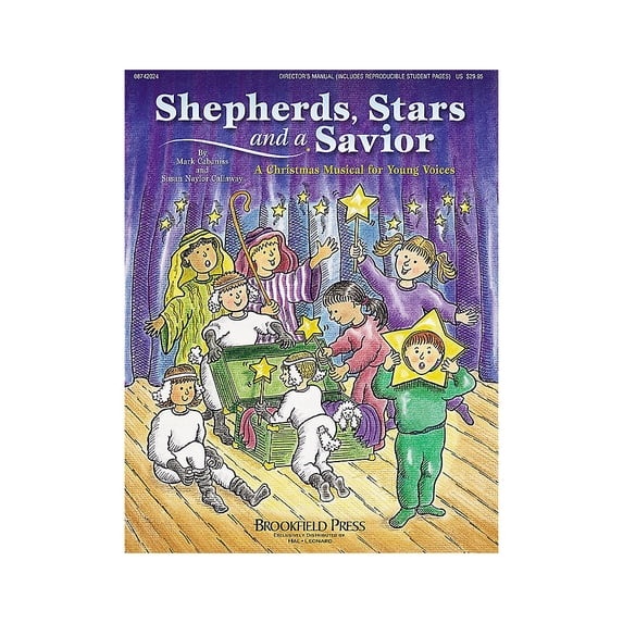 Hal Leonard Shepherd, Stars, and a Savior (Holiday Sacred Musical) PREV CD Composed by Mark Cabaniss