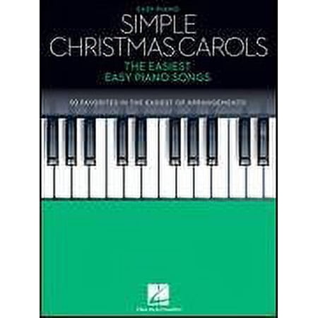 Hal Leonard Simple Christmas Carols (The Easiest Easy Piano Songs) Easy Piano Songbook
