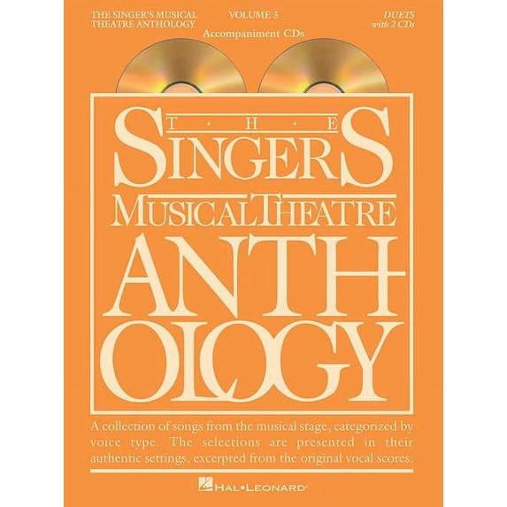 Hal Leonard Singer's Musical Theatre Anthology Duets Volume 3-Accompaniment CDs