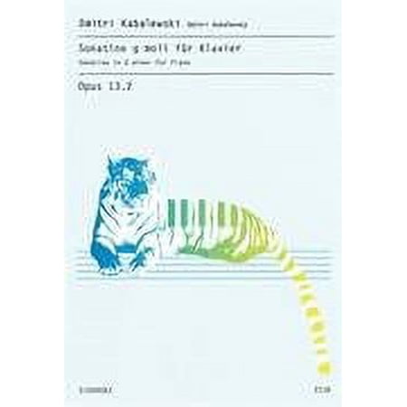 Sikorski Sonatina in G Minor for Piano, Op. 13, 2 Piano Series Softcover
