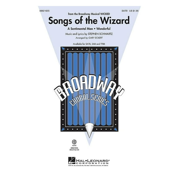Hal Leonard Songs of the Wizard (from Wicked) ShowTrax CD Arranged by Gary Eckert