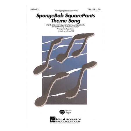 SpongeBob SquarePants (Theme Song) ShowTrax CD Arranged by Ryan James