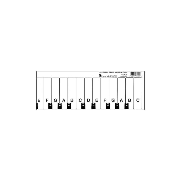 Hal Leonard Student Foldout Keyboard Guide